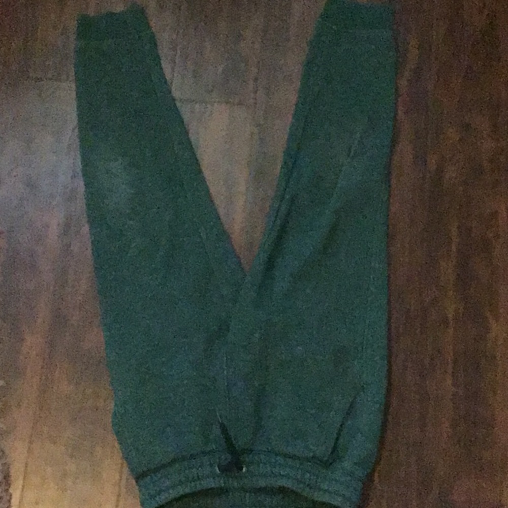 Green boy joggers